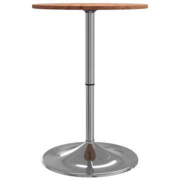  Bar Table Ø50x89.5 cm Solid Wood Beech