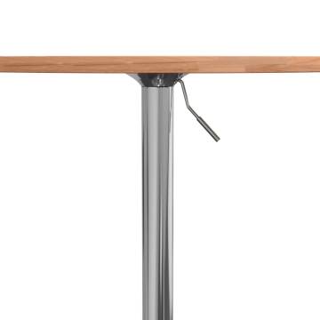  Bar Table Ø50x89.5 cm Solid Wood Beech