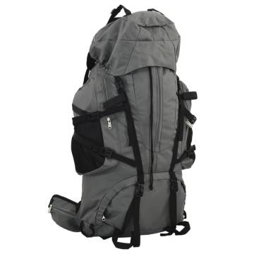  Hiking Backpack Grey 60 L Oxford Fabric