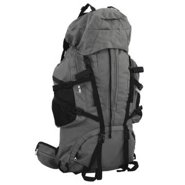  Hiking Backpack Grey 80 L Oxford Fabric