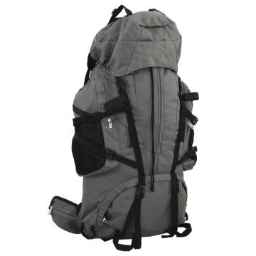  Hiking Backpack Grey 100 L Oxford Fabric