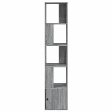  Bookcase Grey Sonoma 40x36x189 cm Engineered Wood