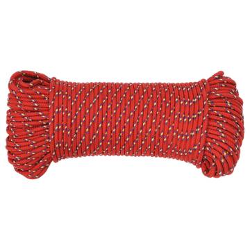  Boat Rope Red 5 mm 100 m Polypropylene