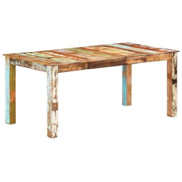  Dining Table Solid Reclaimed Wood 180x90x76 cm