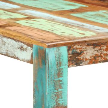  Dining Table Solid Reclaimed Wood 180x90x76 cm