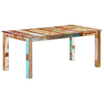  Dining Table Solid Reclaimed Wood 180x90x76 cm