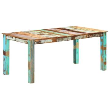  Dining Table Solid Reclaimed Wood 180x90x76 cm