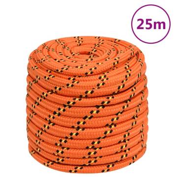  Boat Rope Orange 18 mm 25 m Polypropylene