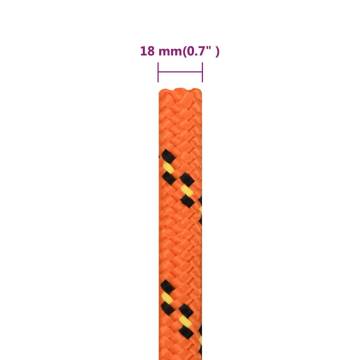  Boat Rope Orange 18 mm 25 m Polypropylene