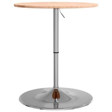  Bar Table Ø60x89.5 cm Solid Wood Beech