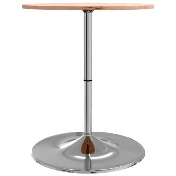  Bar Table Ø60x89.5 cm Solid Wood Beech