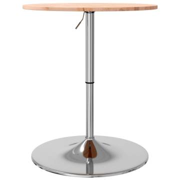  Bar Table Ø60x89.5 cm Solid Wood Beech