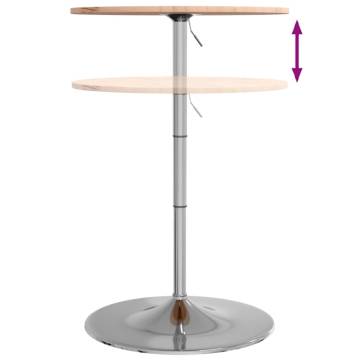  Bar Table Ø60x89.5 cm Solid Wood Beech