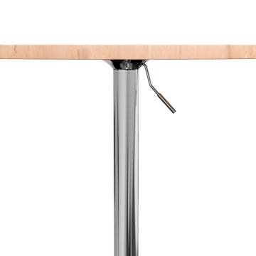  Bar Table Ø60x89.5 cm Solid Wood Beech