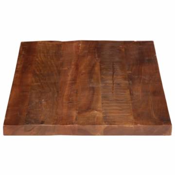  Table Top 110x60x3.8 cm Rectangular Solid Wood Reclaimed