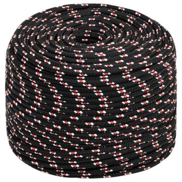  Boat Rope Black 6 mm 250 m Polypropylene