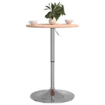  Bar Table Ø50x89.5 cm Solid Wood Beech