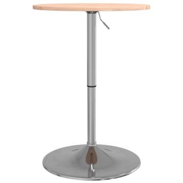  Bar Table Ø50x89.5 cm Solid Wood Beech