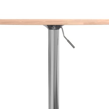  Bar Table Ø50x89.5 cm Solid Wood Beech