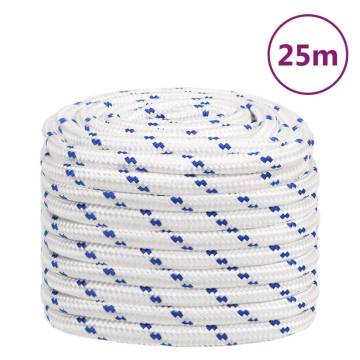  Boat Rope White 20 mm 25 m Polypropylene