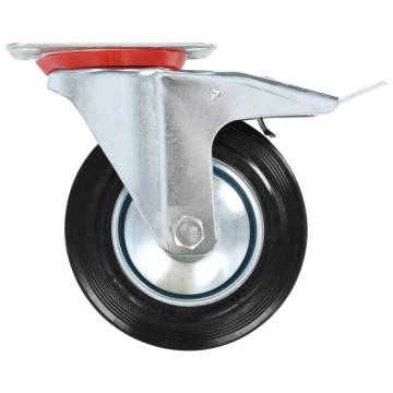  8 pcs Swivel Casters 160 mm