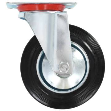  8 pcs Swivel Casters 160 mm