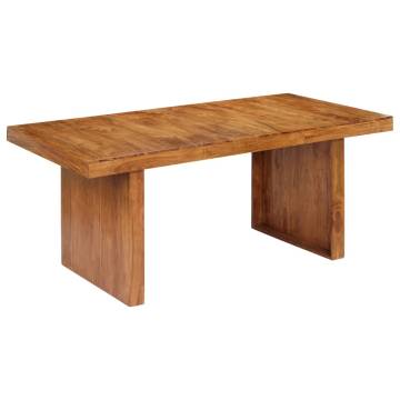  Dining Table 180x90x75 cm Solid Acacia Wood