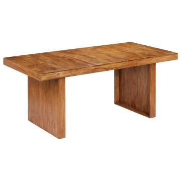  Dining Table 180x90x75 cm Solid Acacia Wood