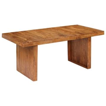  Dining Table 180x90x75 cm Solid Acacia Wood