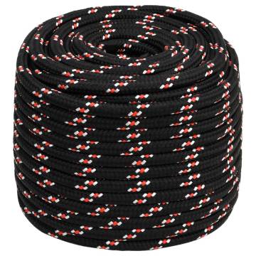  Boat Rope Black 18 mm 25 m Polypropylene