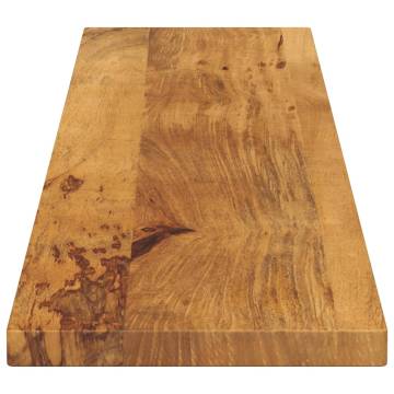  Table Top 160x20x3.8 cm Rectangular Solid Wood Mango