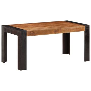  Dining Table 160x80x76 cm Solid Mango Wood