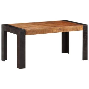  Dining Table 160x80x76 cm Solid Mango Wood