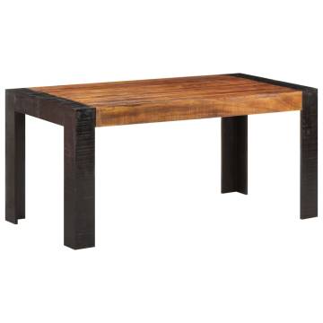  Dining Table 160x80x76 cm Solid Mango Wood