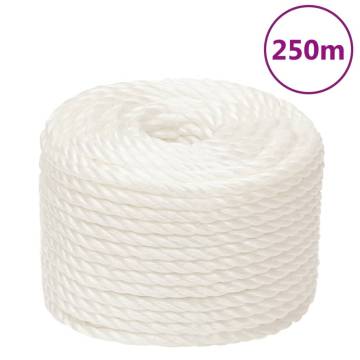  Work Rope White 10 mm 250 m Polypropylene