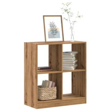  Bookcase Artisian Oak 68.5x32x75 cm Engineered Wood