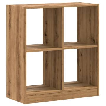  Bookcase Artisian Oak 68.5x32x75 cm Engineered Wood