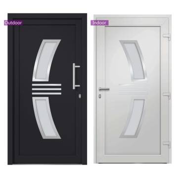  Front Door Anthracite 88x200 cm