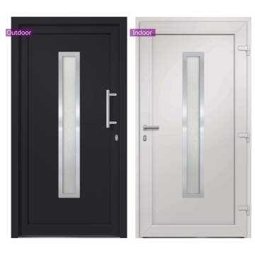  Front Door Anthracite 108x200 cm