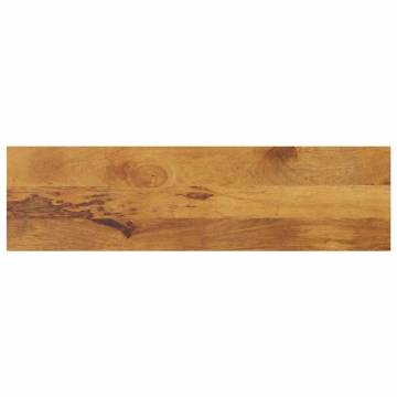  Table Top 110x20x2.5 cm Rectangular Solid Wood Mango