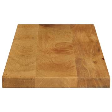  Table Top 70x30x3.8 cm Rectangular Solid Wood Mango