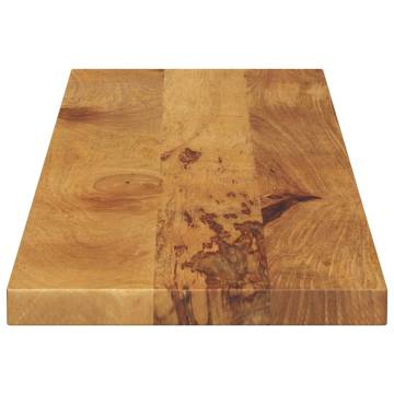  Table Top 120x30x3.8 cm Rectangular Solid Wood Mango