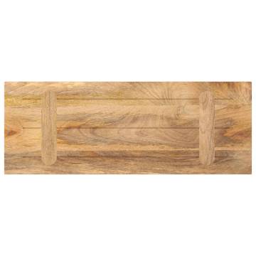  Table Top 70x20x3.8 cm Rectangular Solid Wood Mango