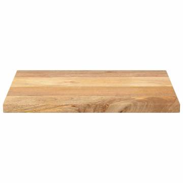  Table Top 60x50x2.5 cm Rectangular Solid Wood Mango