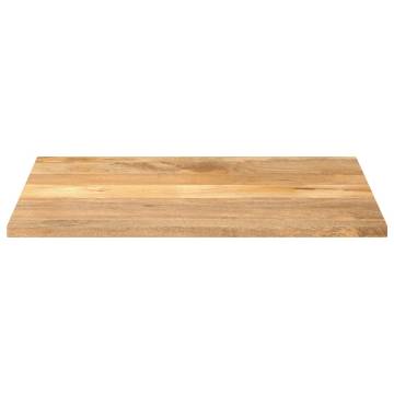  Table Top 90x80x3.8 cm Rectangular Solid Wood Mango