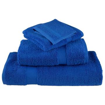  Premium Shower Towels SOLUND 2pcs Blue 70x140cm 600gsm