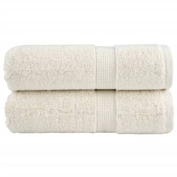  Premium Soap Towels SOLUND 2 pcs Cream 30x30 cm 600 gsm