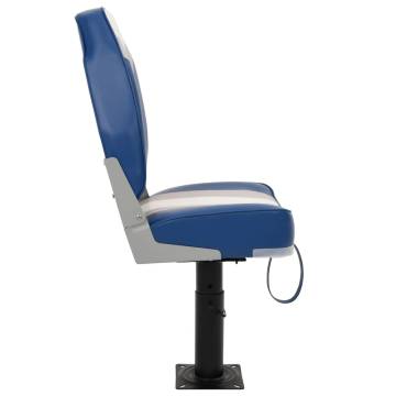  Boat Seat with Pedestal Height Adjustable 360° Rotatable