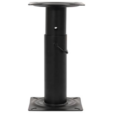  Boat Seat with Pedestal Height Adjustable 360° Rotatable