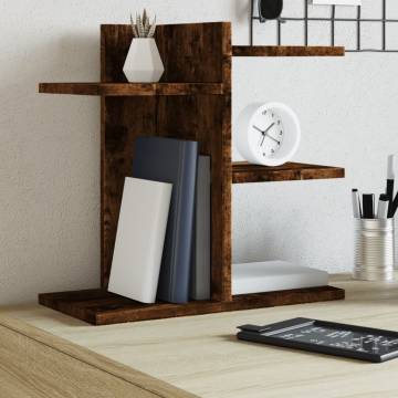  Desk Organiser Smoked Oak 42x21.5x42 cm Engineered wood